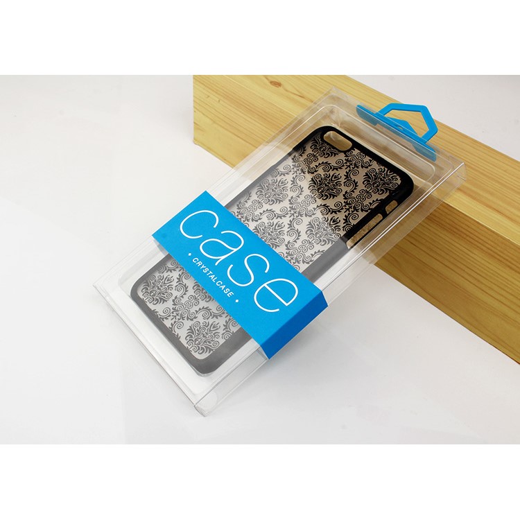 50Pcs/Lot KJ-666 Customizable PVC Package Box for iPhone 7 Plus Cases, Size: 187 x 105 x 15.5mm - Dark Blue-12
