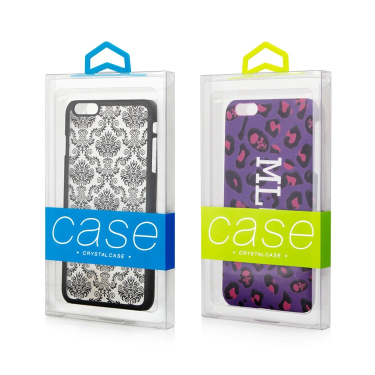 50Pcs/Lot KJ-666 Customizable PVC Package Box for iPhone 7 Plus Cases, Size: 187 x 105 x 15.5mm - Dark Blue-7