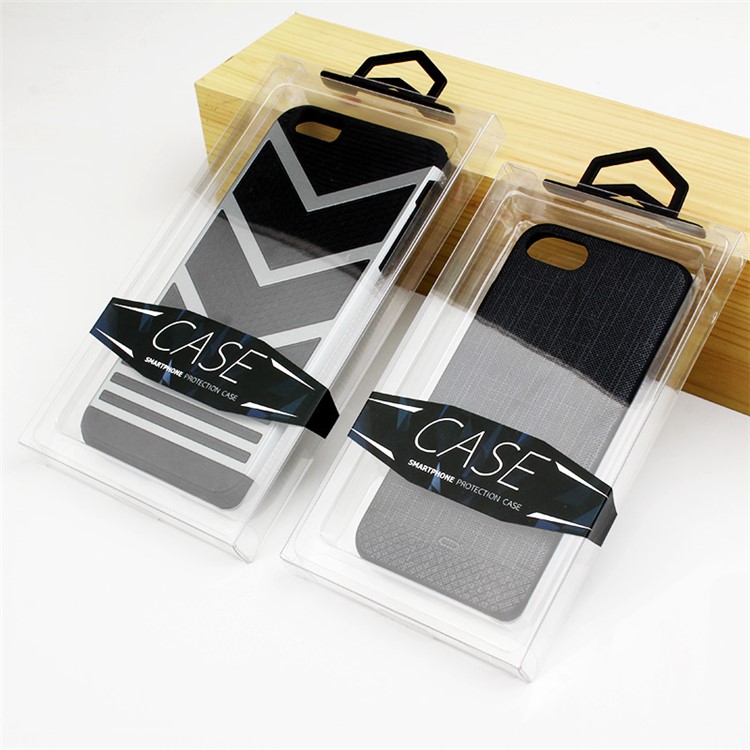 50Pcs/Lot KJ-666 Customizable PVC Packaging Box for iPhone 7 Cases, Size: 166 x 94 x 15.5mm - A Sticker-12