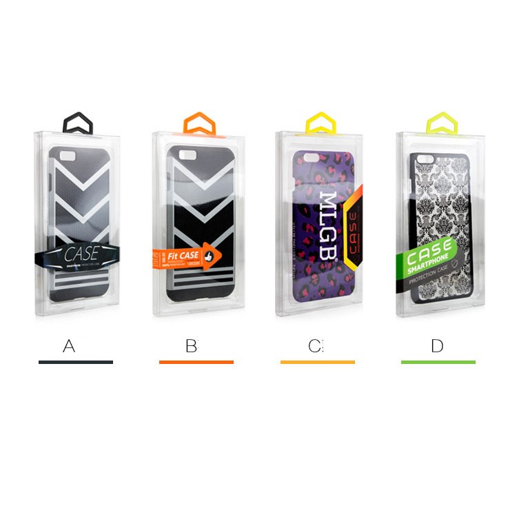 50Pcs/Lot KJ-666 Customizable PVC Packaging Box for iPhone 7 Cases, Size: 166 x 94 x 15.5mm - A Sticker-13