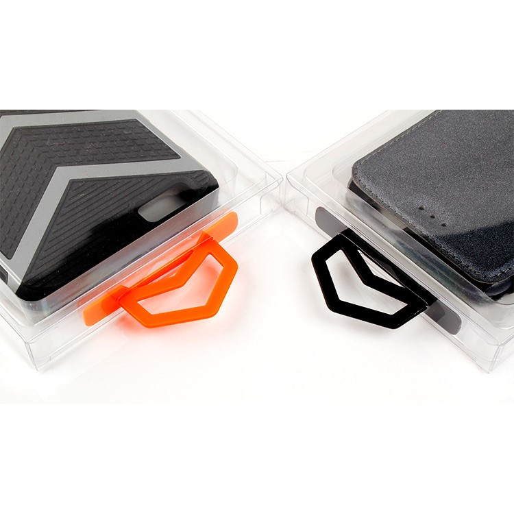 50Pcs/Lot KJ-666 Customizable PVC Packaging Box for iPhone 7 Cases, Size: 166 x 94 x 15.5mm - A Sticker-9