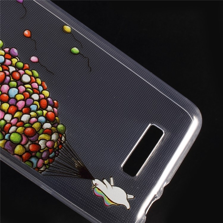 Embossed Pattern TPU Mobile Phone Case for Asus Zenfone 3 Max ZC520TL - Colorful Balloons-4