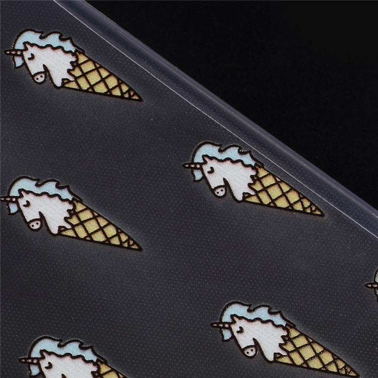 For Asus Zenfone 3 Max ZC520TL Embossed Pattern TPU Phone Case Accessory - Ice Cream-4
