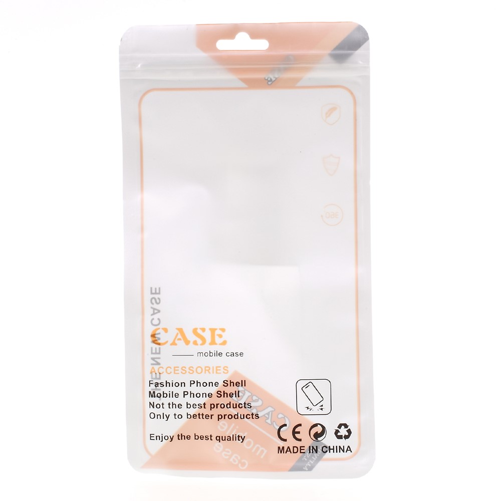 100Pcs/Lot Ziplock Package Bags for iPhone Samsung HTC Sony Etc. Slim Cases, Size: 18.5 x 10.5cm - Orange-2