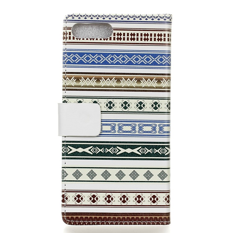 Wallet Pattern Printing PU Leather Stand Cover for Asus Zenfone 4 Max /4 Max Plus /4 Max Pro ZC554KL - Ethnic Style Pattern-2