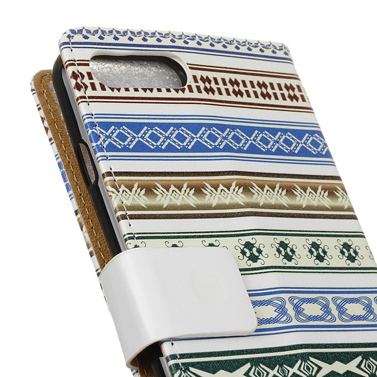 Wallet Pattern Printing PU Leather Stand Cover for Asus Zenfone 4 Max /4 Max Plus /4 Max Pro ZC554KL - Ethnic Style Pattern-3