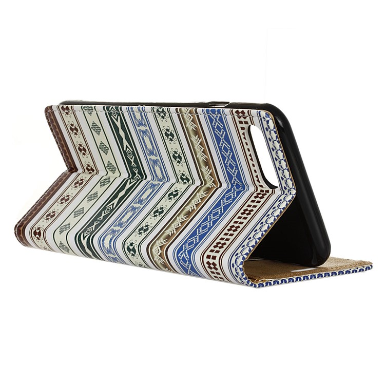 Wallet Pattern Printing PU Leather Stand Cover for Asus Zenfone 4 Max /4 Max Plus /4 Max Pro ZC554KL - Ethnic Style Pattern-4