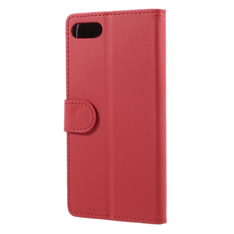 PU Leather Wallet Stand Mobile Case for Asus Zenfone4 MAX ZC554KL - Red-2
