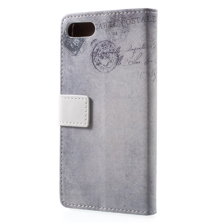 Pattern Printing Wallet Leather Stand Cell Phone Cover for Asus Zenfone 4 Max /4 Max Pro /4 Max Plus ZC554KL - US Flag and Cat Holding Heart-2