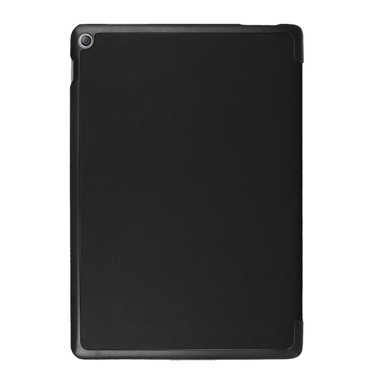 Tri-fold Leather Tablet Cover with Stand for Asus Zenpad 10 Z301MFL /Z301ML - Black-3