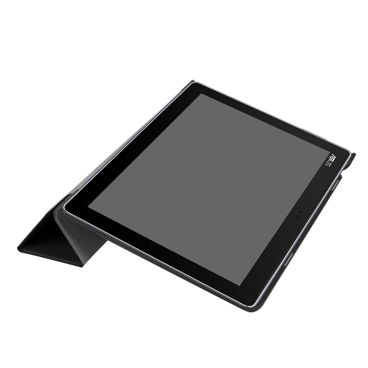 Tri-fold Leather Tablet Cover with Stand for Asus Zenpad 10 Z301MFL /Z301ML - Black-6