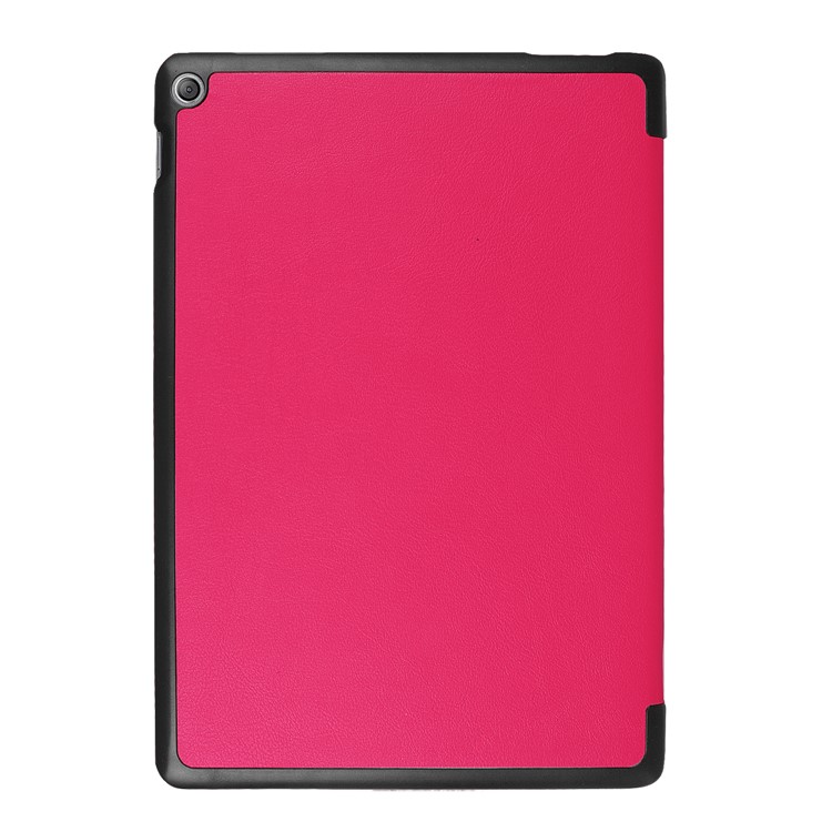 Tri-fold Stand Leather Flip Case for Asus Zenpad 10 Z301MFL /Z301ML - Rose-3