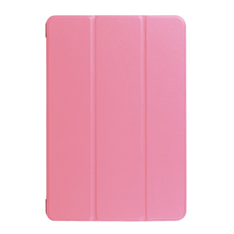 Tri-fold Leather Case Shell with Stand for Asus Zenpad 10 Z301MFL /Z301ML - Pink-2
