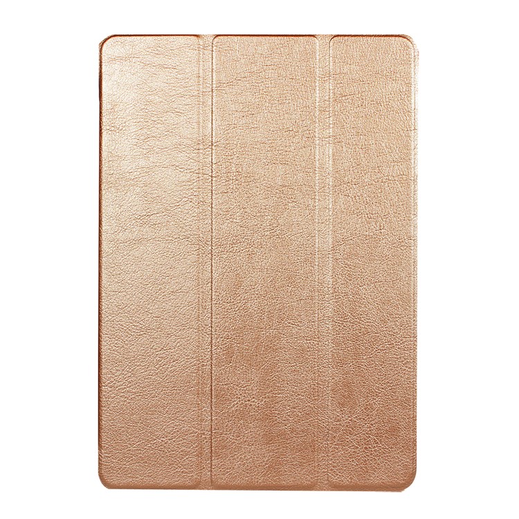 Tri-fold Stand Leather Cover Case for Asus Zenpad 10 Z301MFL /Z301ML - Gold-2