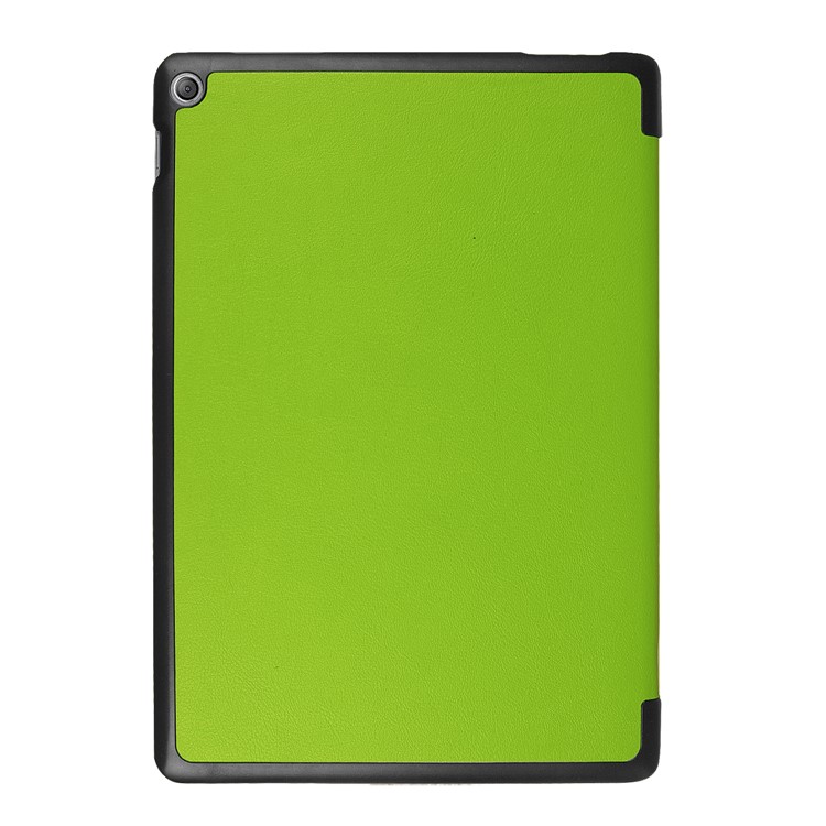 Tri-fold Leather Tablet Casing with Stand for Asus Zenpad 10 Z301MFL /Z301ML - Green-3