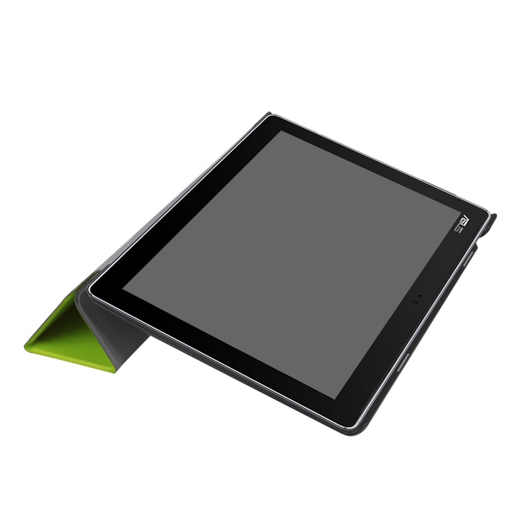 Tri-fold Leather Tablet Casing with Stand for Asus Zenpad 10 Z301MFL /Z301ML - Green-6