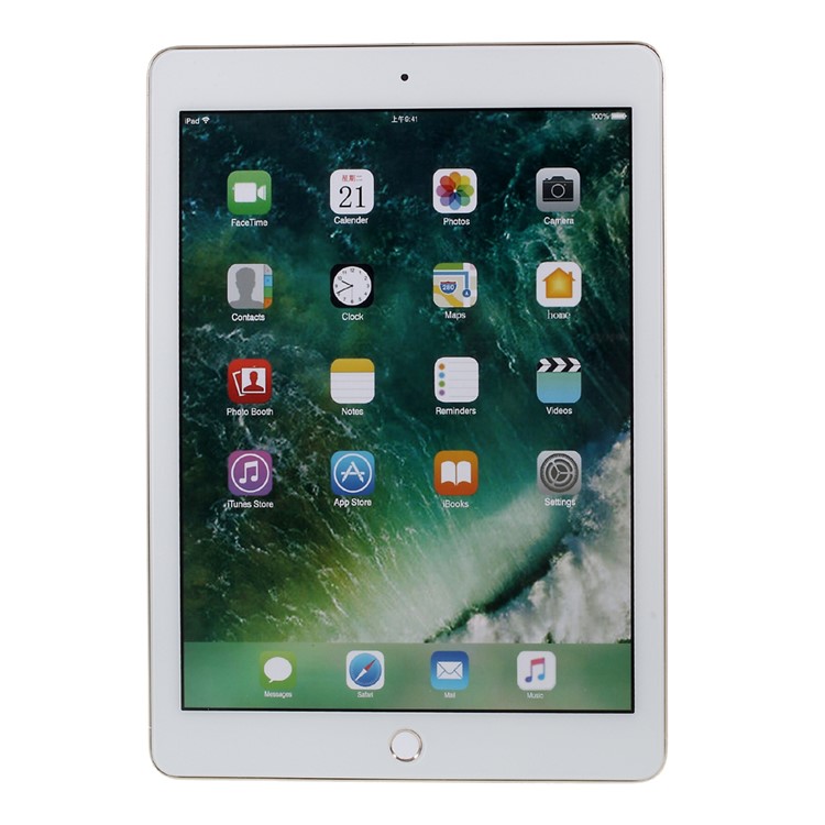 Fake Colored Screen Display Dummy Tablet Replica Model for iPad 9.7-inch (2017) - Gold Color-2