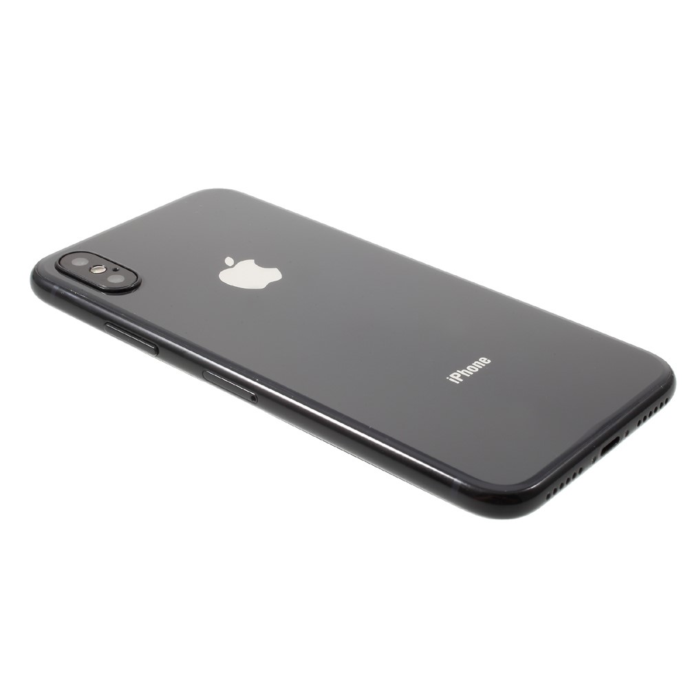 1:1 Scale Dummy Display Phone Non-real Replica Model for iPhone X - Colorful Screen / Black-3