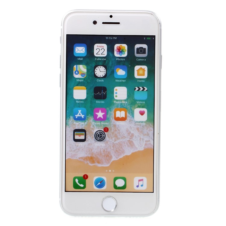 1:1 Scale Dummy Fake Non-real Display Phone Model for iPhone 8 4.7 inch - Colorful Screen / Silver Color-2