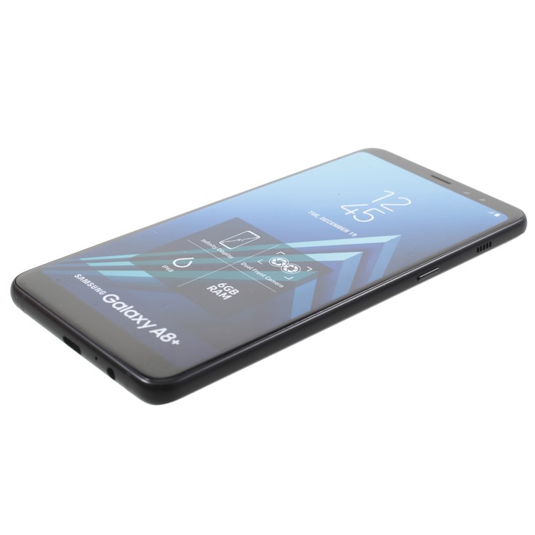 Fake Non-working Colored Screen Dummy Replica Model for Samsung Galaxy A8+ (2018) - Black-4