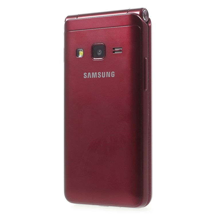 1:1 Dummy Non-real Display Phone Replica Model for Galaxy Folder 2 G6150 - Red-4