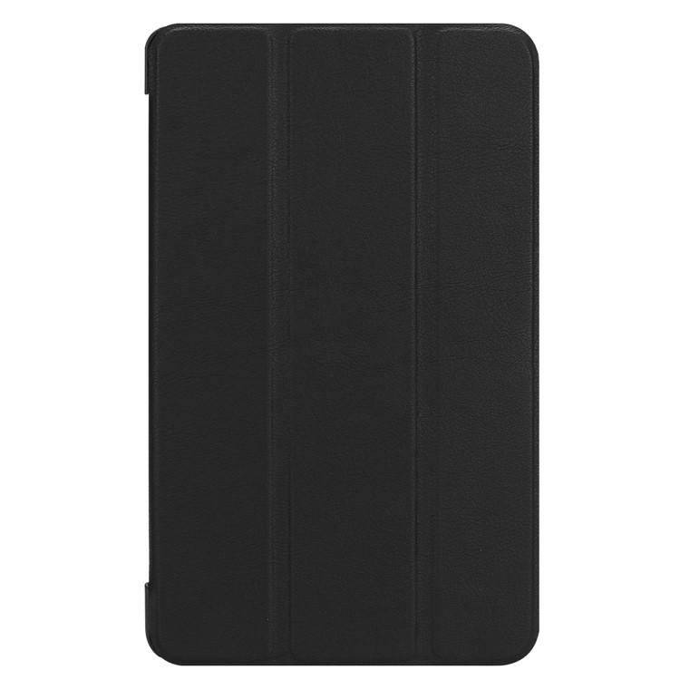Tri-fold Stand PU Leather Case for Acer Iconia One 8 B1-860 - Black-2