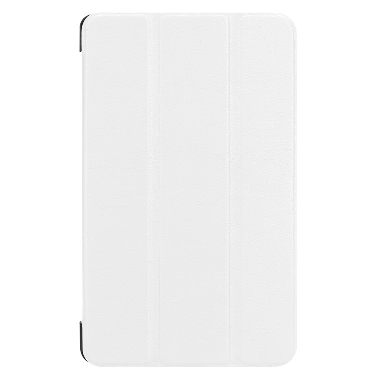 Tri-fold Stand PU Leather Cover for Acer Iconia One 8 B1-860 - White-2