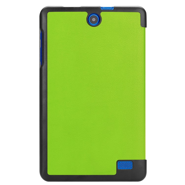 PU Leather Tri-fold Stand Shell for Acer Iconia One 8 B1-860 - Green-3