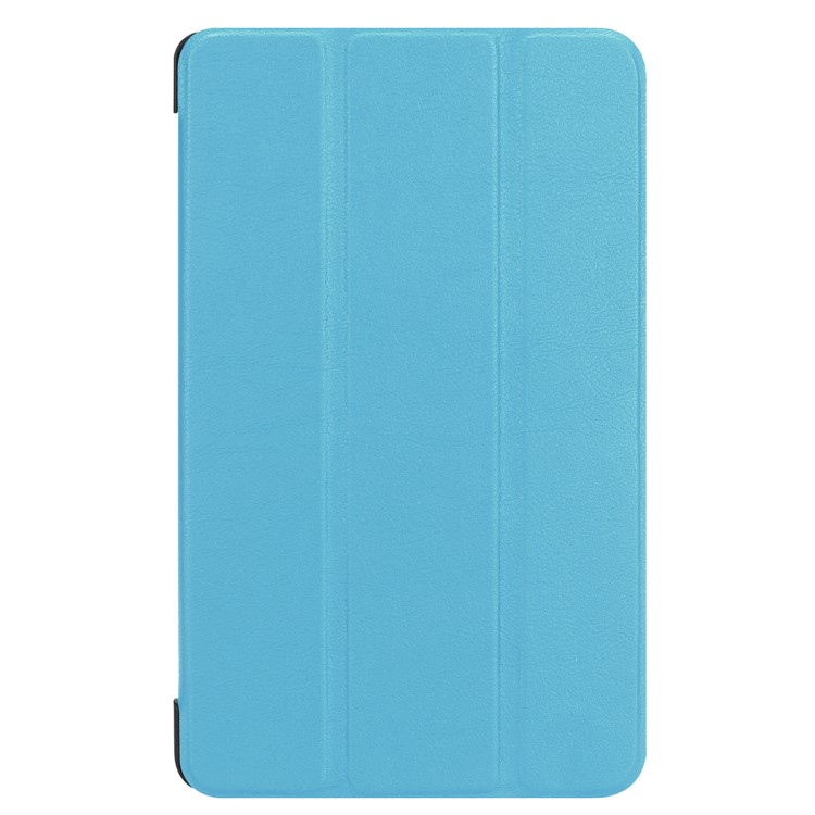Tri-fold Stand Leather Tablet Case for Acer Iconia One 8 B1-860 - Baby Blue-2