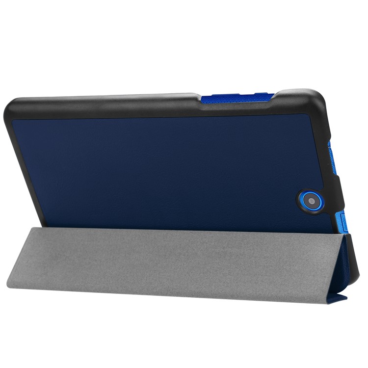 Tri-fold Stand PU Leather Tablet Cover for Acer Iconia One 8 B1-860 - Dark Blue-6