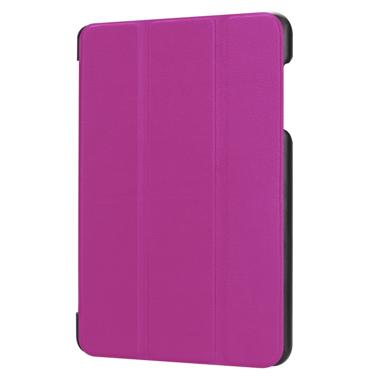 Tri-fold Stand PU Leather Tablet Shell for Acer Iconia One 8 B1-860 - Purple-7
