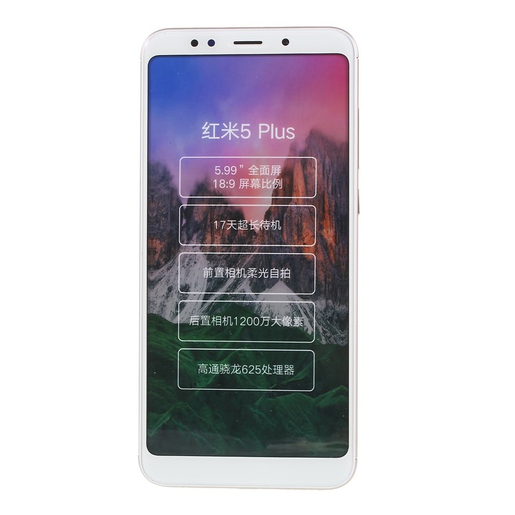 1:1 Scale Non-real Dummy Phone Display Model for Xiaomi Redmi Note 5 (12MP Rear Camera) / Redmi 5 Plus (China)-3
