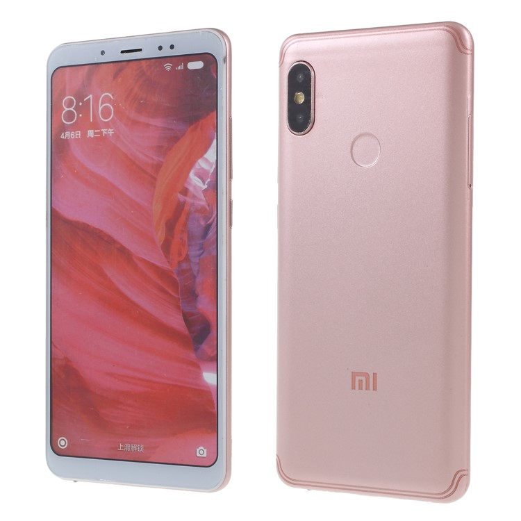 Non-working 1:1 Scale Colored Screen Dummy Phone Replica Model for Xiaomi Redmi S2 - Rose Gold-1