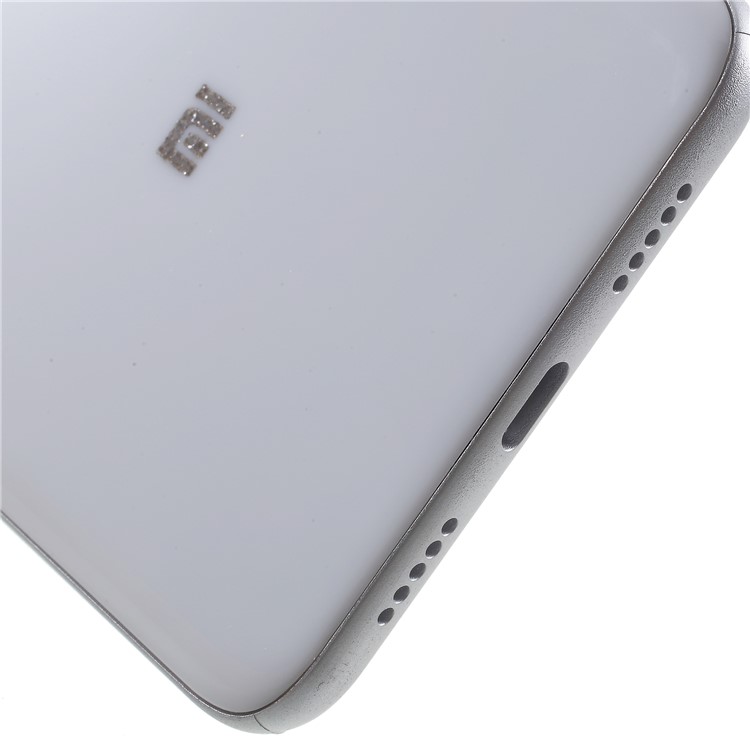 1: 1 Replica Model Colored Screen Dummy Phone for Xiaomi Mi 8 (6.21-inch) - White-8