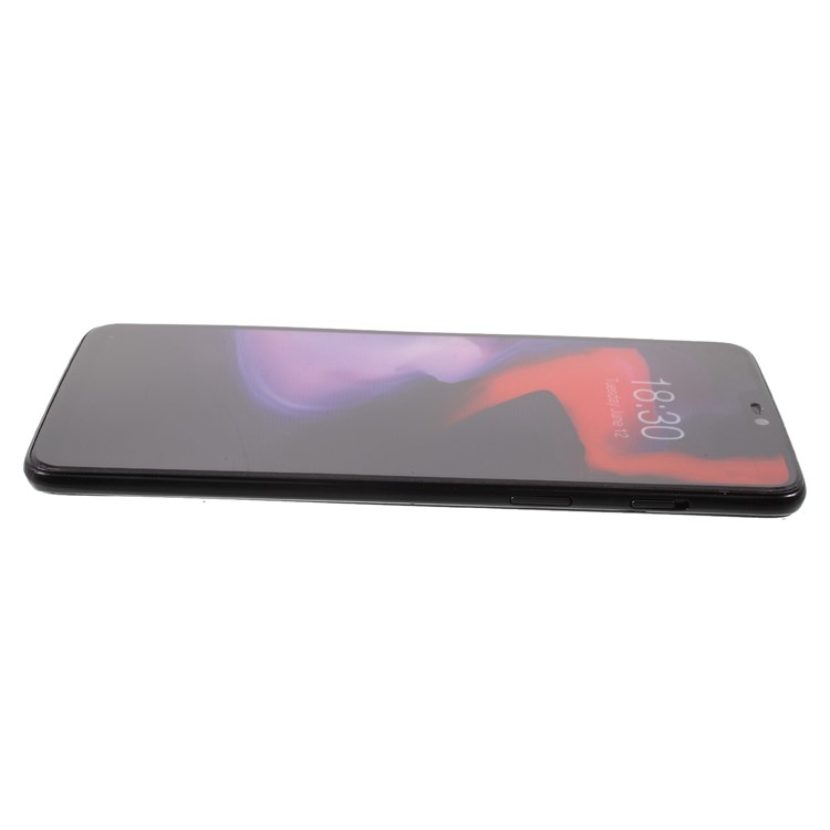 Colored Screen Dummy Phone Replica Model for OnePlus 6 - Black-4