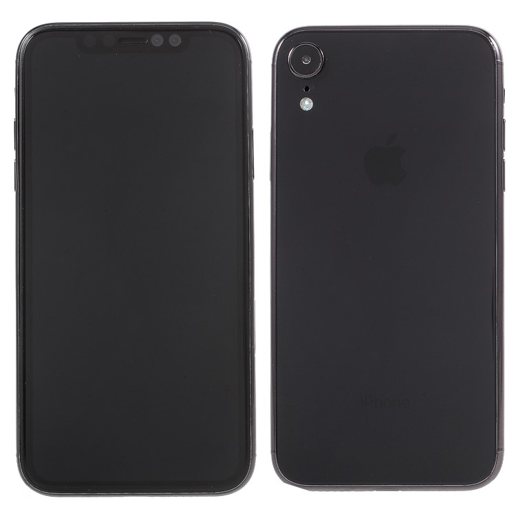 1:1 Scale Black Screen Non-real Display Dummy Phone for iPhone 9 - Black-1