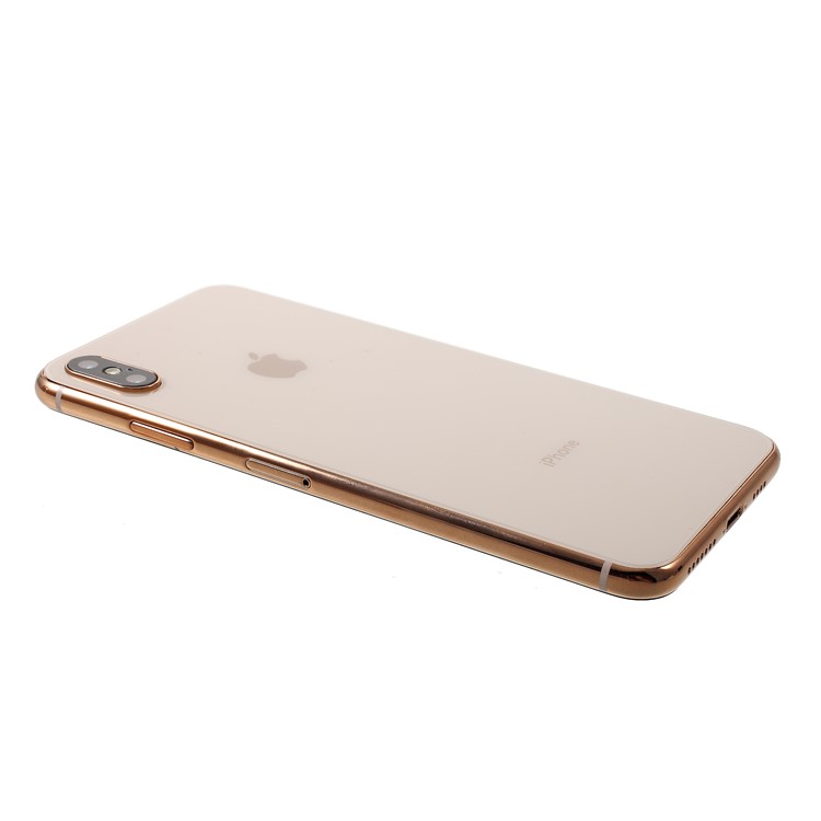 1:1 Scale Black Screen Non Working Display Dummy Model Phone for iPhone XS Max 6.5 inch - Gold-5