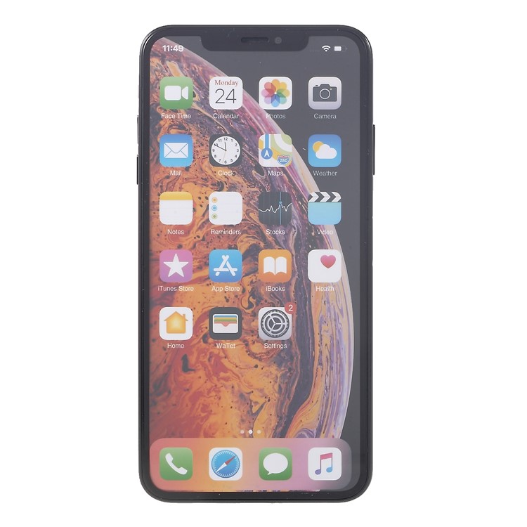 1: 1 Escala De Tela Colorida Não-trabalho Modelo De Telefone Manequim Para Iphone XS Max 6,5 Polegadas - Preto-2