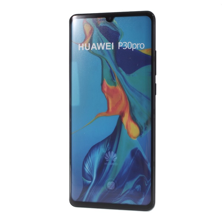 1:1 Scale Colored Screen Non-Working Display Dummy Phone Model for Huawei P30 Pro - Black-2