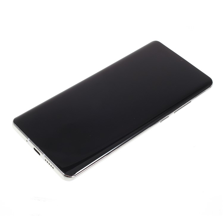 1:1 Scale Non-real Black Screen Display Dummy Model Phone for Huawei P30 Pro - White-6