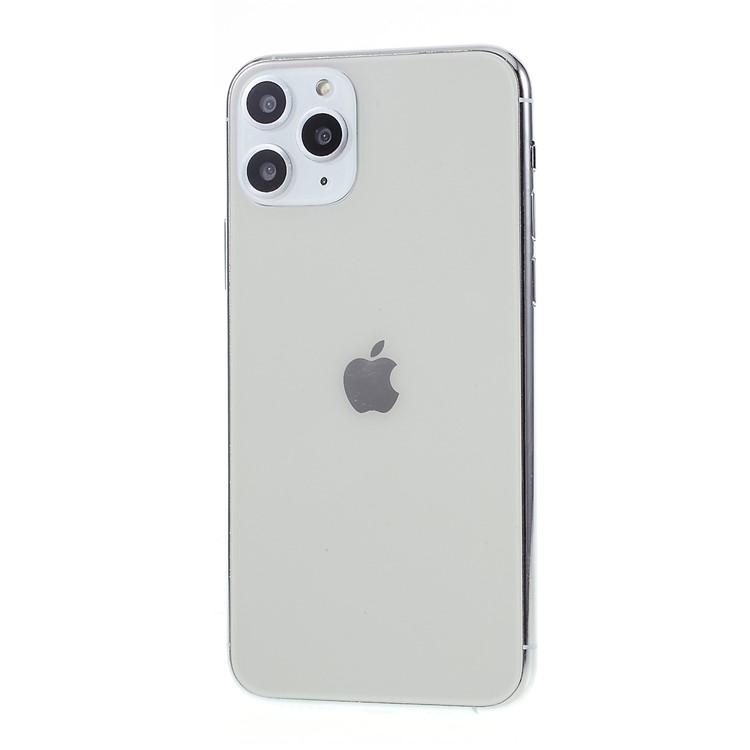 For iPhone 11 Pro Max 6.5 inch 1:1 Scale Dark Screen Non-working Display Dummy Phone - White-2