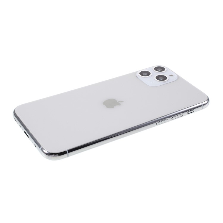 For iPhone 11 Pro Max 6.5 inch 1:1 Scale Dark Screen Non-working Display Dummy Phone - White-5