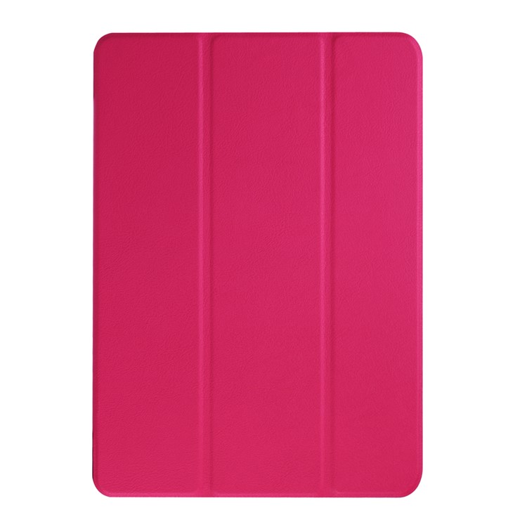 Tri-fold Leather Stand Cover Case for Acer Iconia One 10 B3-A20 - Rose-1
