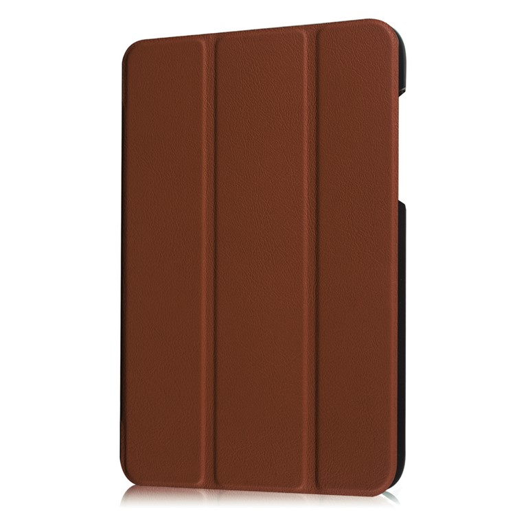 Tri-fold Stand Leather Case for Acer Iconia One 8 B1-850 - Brown-8
