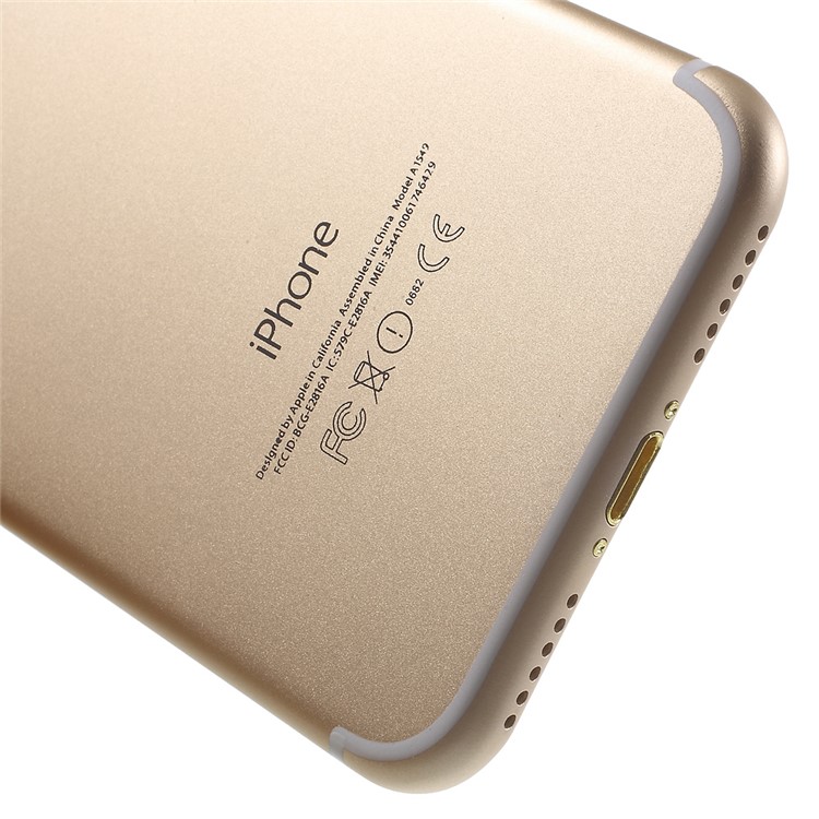 1:1 Non-Working Dummy Phone Replica for iPhone 7 4.7 inch - Colorful Screen / Gold Color-9