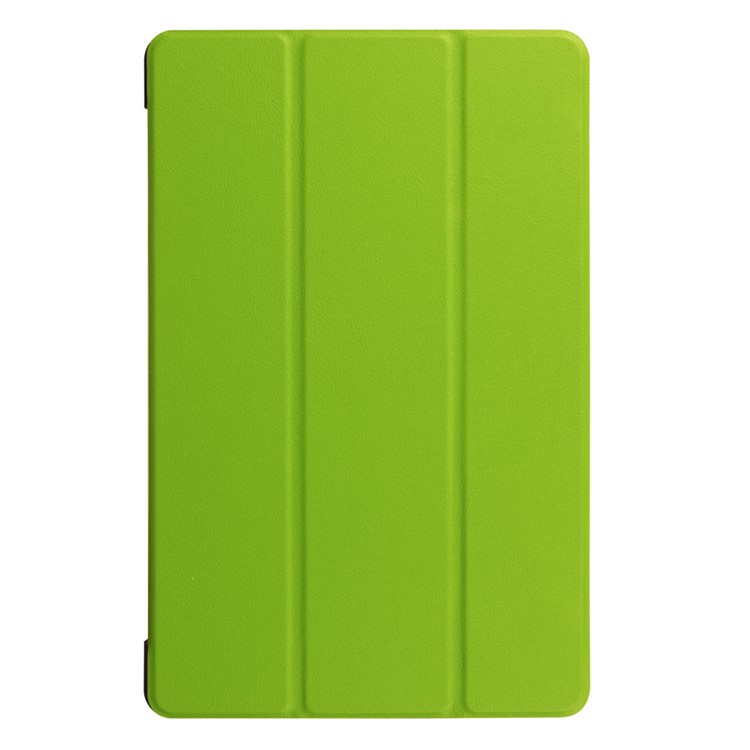Tri-fold Stand Leather Tablet Cover for Acer Iconia One 10 B3-A30 - Green-2