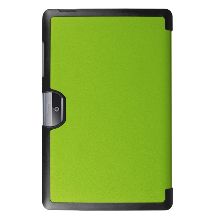 Tri-fold Stand Leather Tablet Cover for Acer Iconia One 10 B3-A30 - Green-3