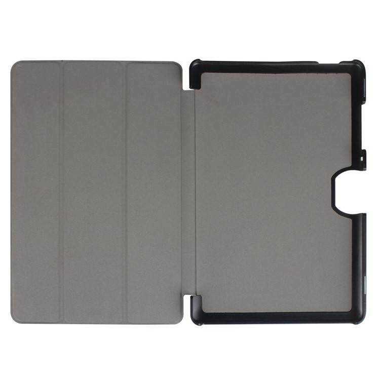 Tri-fold Leather Stand Case Protector for Acer Iconia One 10 B3-A30 - Baby Blue-8