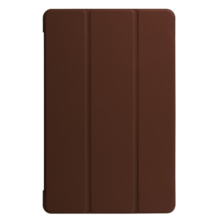 Tri-fold Leather Stand Tablet Shell for Acer Iconia One 10 B3-A30 - Brown-2