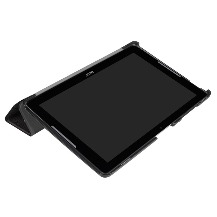 Patterned Leather Tri-fold Flip Cover for Acer Iconia One 10 B3-A30 - Do Not Touch My Pad-4